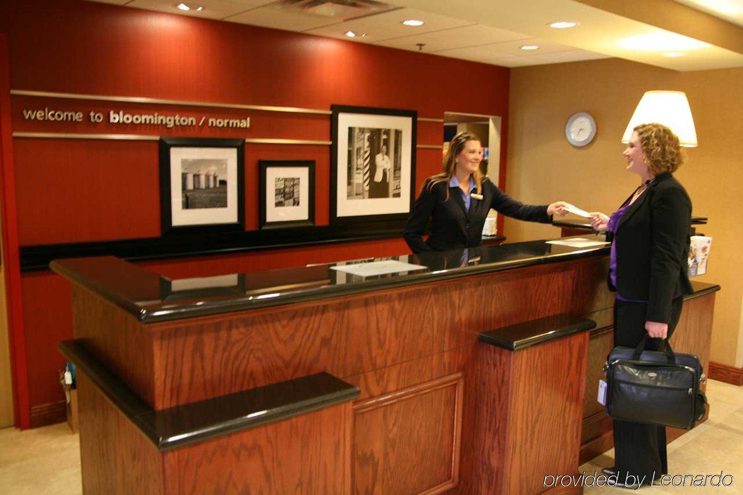 Hampton Inn & Suites Bloomington-Normal Interiør billede